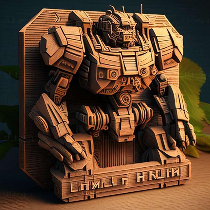 3D модель Игра MechWarrior 4 Clan Mech Pak (STL)